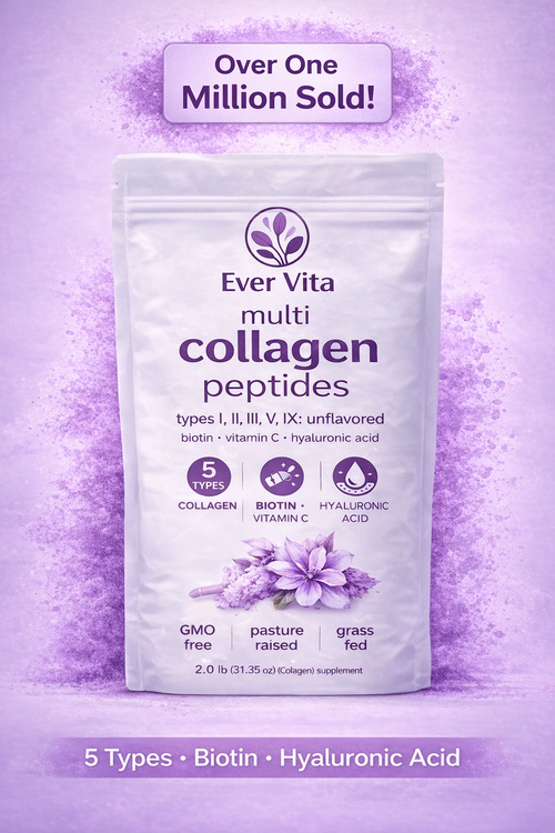 EverVita Advanced Collagen Formula– Hair, Skin, Joint & Recovery Support